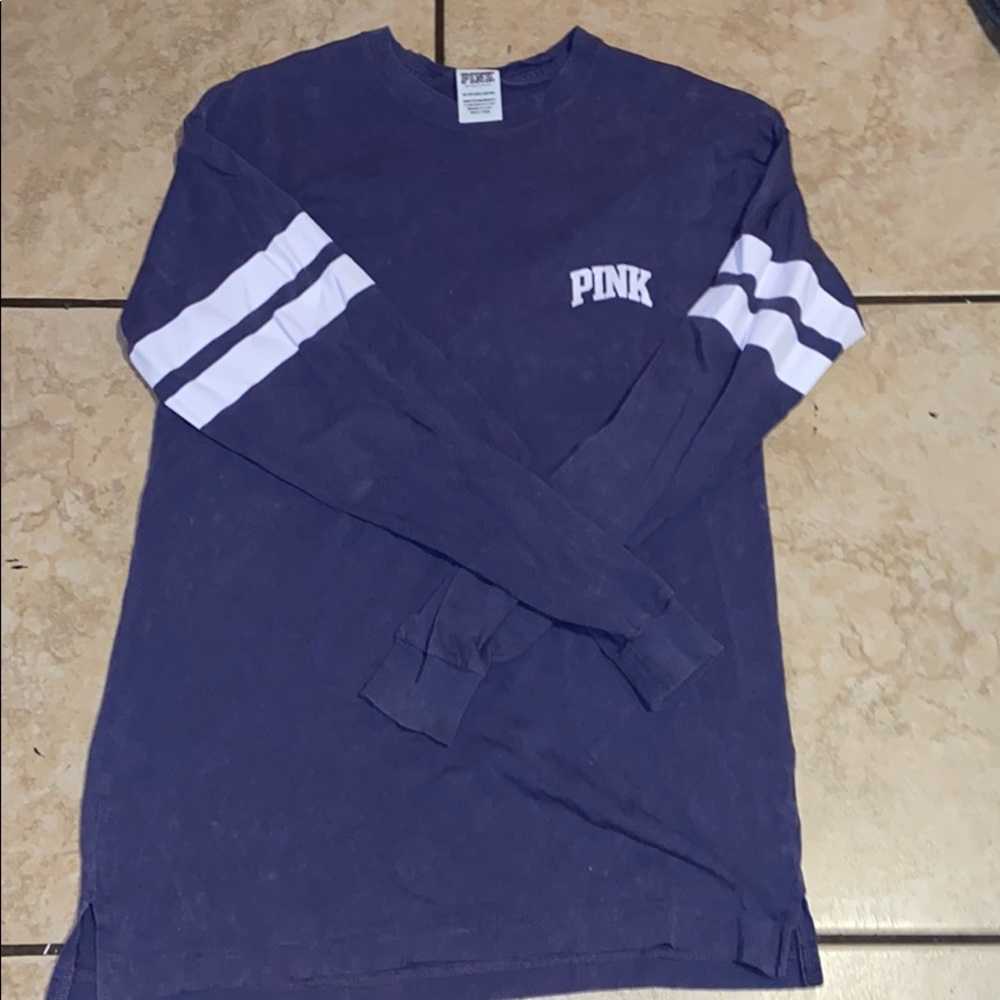 Pink Victoria Secret long sleeve tee